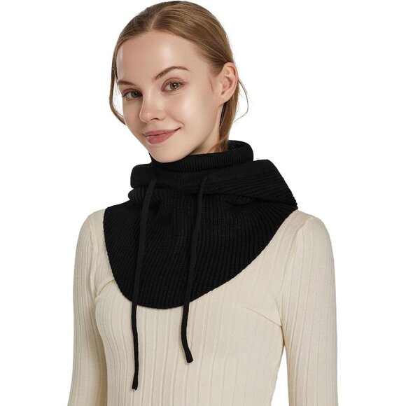 Women Winter Hats Winter Face Mask Ski Mask Warm Face Cover Neck Warmer Grey - Picture 2 of 8